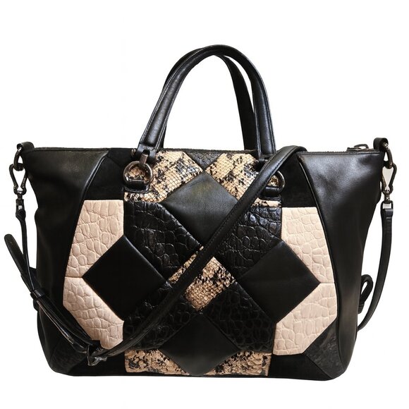 Vintage COACH Canyon Quilt Primrose Patchwork Satchel EUC C1681-38295 - Picture 2 of 8